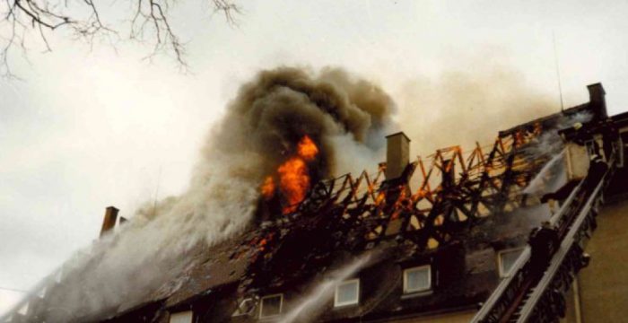 1982 Brand Hüfingen Altenheim 1982 Brand Hüfingen Altenheim